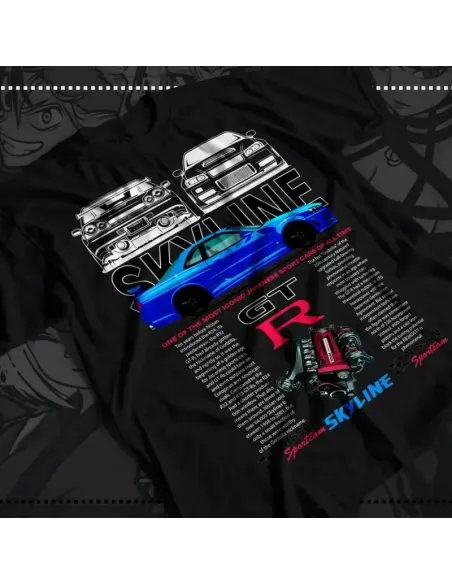 Camiseta con diseños de coches deportivos: estilo y pasión para fans del motor