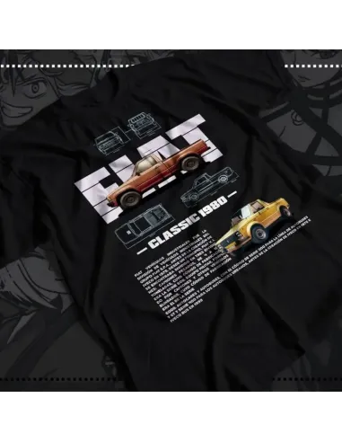 Camiseta con diseños de coches deportivos: estilo y pasión para fans del motor