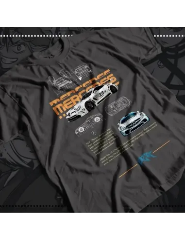 Camiseta con diseños de coches deportivos: estilo y pasión para fans del motor