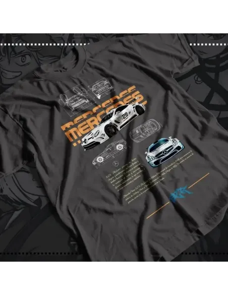 Camiseta con diseños de coches deportivos: estilo y pasión para fans del motor