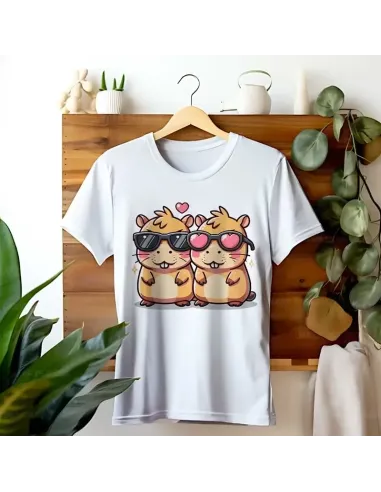Camiseta Unisex Capibara Enamorado - Diseño exclusivo y divertido