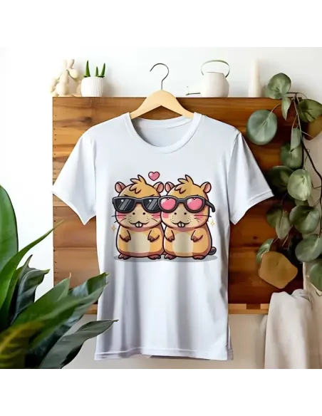 Camiseta Unisex Capibara Enamorado - Diseño exclusivo y divertido