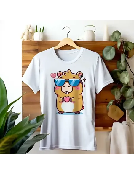 Camiseta Unisex Capibara Enamorado - Diseño exclusivo y divertido