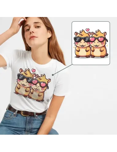 Camiseta Unisex Capibara Enamorado - Diseño exclusivo y divertido