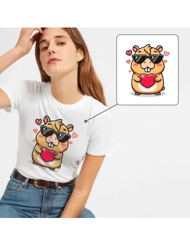 Camiseta Unisex Capibara Enamorado - Diseño exclusivo y divertido