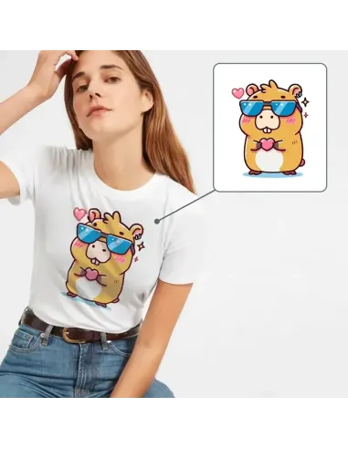 Camiseta Unisex Capibara Enamorado - Diseño exclusivo y divertido