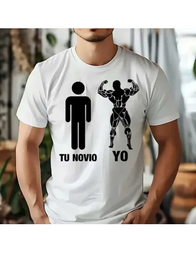 Camiseta Blanca Gym Bro Unisex – Comodidad y estilo para entrenar