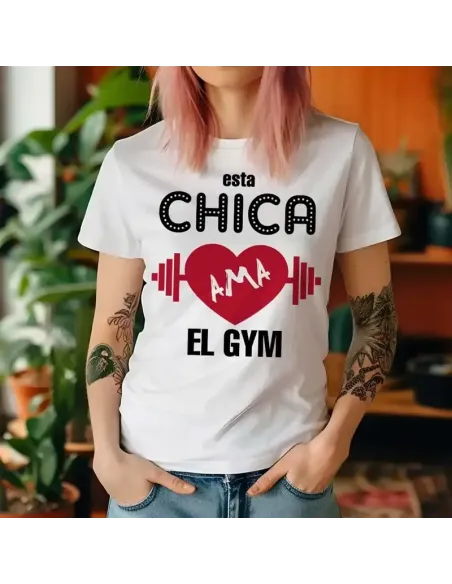 Camiseta Blanca Gym Bro Unisex – Comodidad y estilo para entrenar