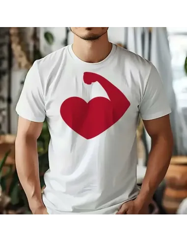 Camiseta Blanca Gym Bro Unisex – Comodidad y estilo para entrenar