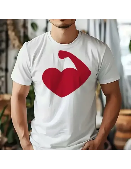 Camiseta Blanca Gym Bro Unisex – Comodidad y estilo para entrenar