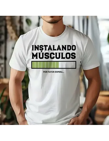 Camiseta Blanca Gym Bro Unisex – Comodidad y estilo para entrenar