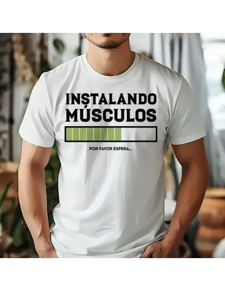 Camiseta Blanca Gym Bro Unisex – Comodidad y estilo para entrenar