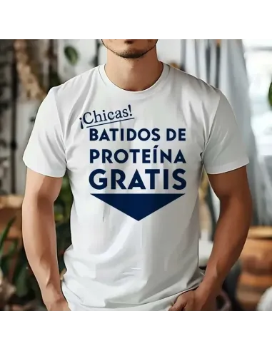 Camiseta Blanca Gym Bro Unisex – Comodidad y estilo para entrenar