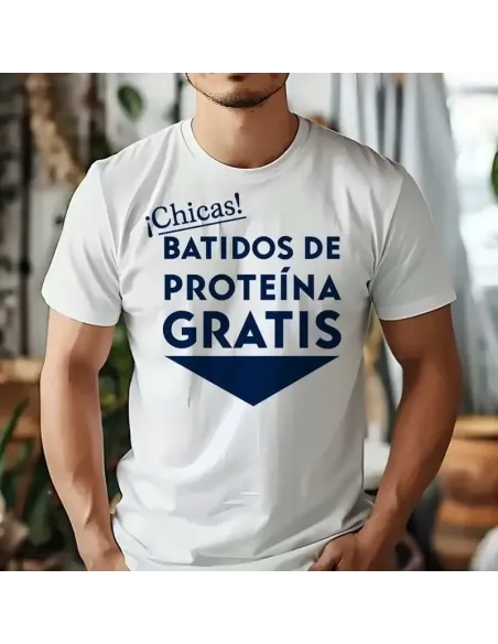 Camiseta Blanca Gym Bro Unisex – Comodidad y estilo para entrenar