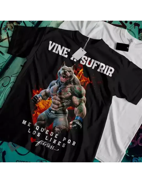Camiseta Negra Gym Beast para Hombres – ¡Domina el gimnasio!