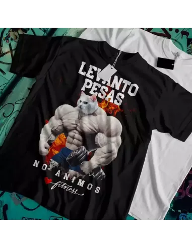 Camiseta Negra Gym Beast para Hombres – ¡Domina el gimnasio!