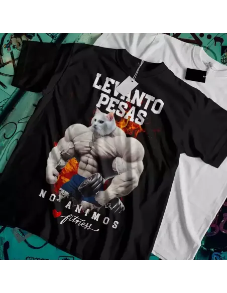 Camiseta Negra Gym Beast para Hombres – ¡Domina el gimnasio!