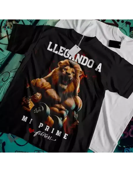 Camiseta Negra Gym Beast para Hombres – ¡Domina el gimnasio!