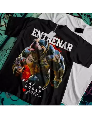 Camiseta Negra Gym Beast para Hombres – ¡Domina el gimnasio!