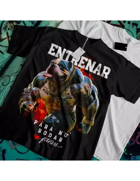 Camiseta Negra Gym Beast para Hombres – ¡Domina el gimnasio!