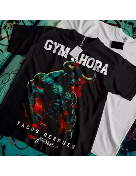 Camiseta Negra Gym Beast para Hombres – ¡Domina el gimnasio!