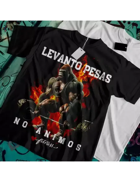 Camiseta Negra Gym Beast para Hombres – ¡Domina el gimnasio!