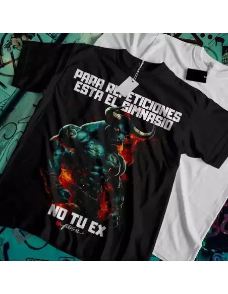 Camiseta Negra Gym Beast para Hombres – ¡Domina el gimnasio!