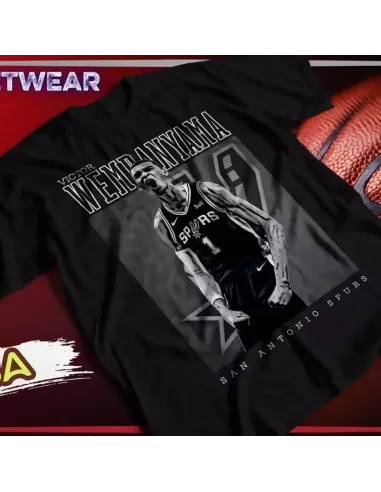Camiseta Negra NBA Basquetbol para Hombres – ¡Para los verdaderos fanáticos del baloncesto!