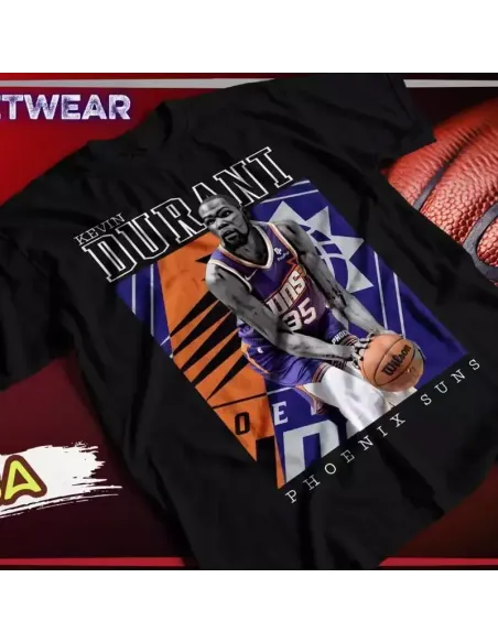 Camiseta Negra NBA Basquetbol para Hombres – ¡Para los verdaderos fanáticos del baloncesto!