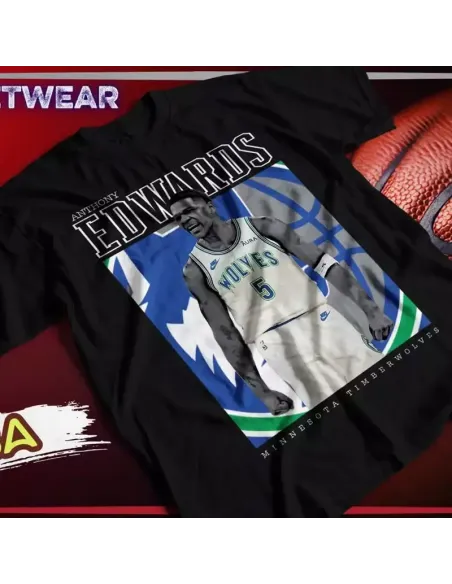 Camiseta Negra NBA Basquetbol para Hombres – ¡Para los verdaderos fanáticos del baloncesto!