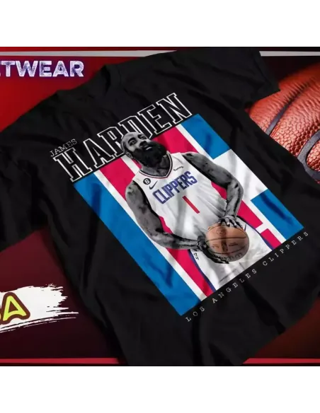 Camiseta Negra NBA Basquetbol para Hombres – ¡Para los verdaderos fanáticos del baloncesto!