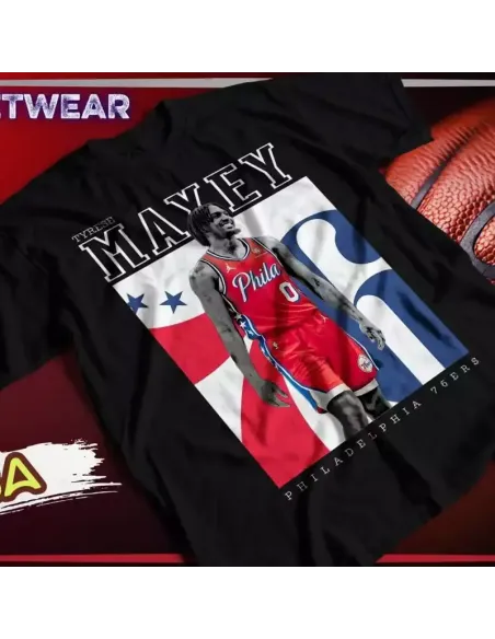 Camiseta Negra NBA Basquetbol para Hombres – ¡Para los verdaderos fanáticos del baloncesto!