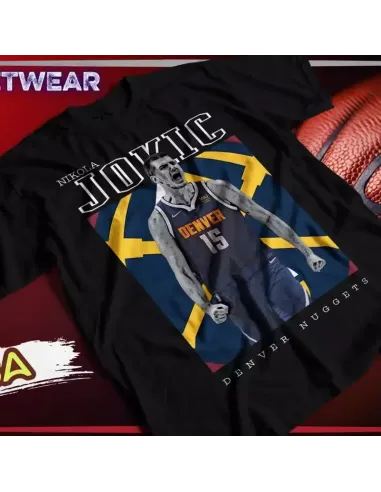 Camiseta Negra NBA Basquetbol para Hombres – ¡Para los verdaderos fanáticos del baloncesto!