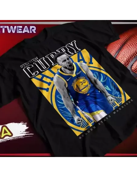 Camiseta Negra NBA Basquetbol para Hombres – ¡Para los verdaderos fanáticos del baloncesto!