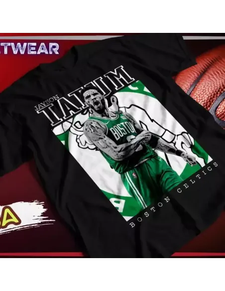 Camiseta Negra NBA Basquetbol para Hombres – ¡Para los verdaderos fanáticos del baloncesto!
