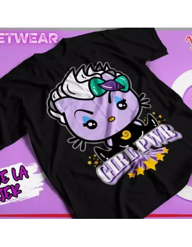 Camiseta exclusiva de Hello Kitty con mensaje Girl Power, perfecta para celebrar el Día de la Mujer.