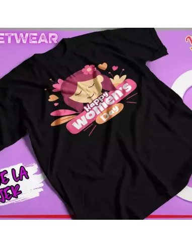 Camiseta especial para el Día de la Mujer con frases feministas inspiradoras.