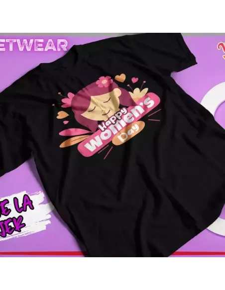 Camiseta especial para el Día de la Mujer con frases feministas inspiradoras.