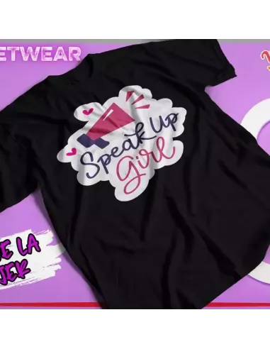 Camiseta especial para el Día de la Mujer con frases feministas inspiradoras.