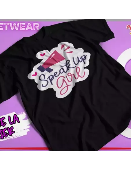 Camiseta especial para el Día de la Mujer con frases feministas inspiradoras.