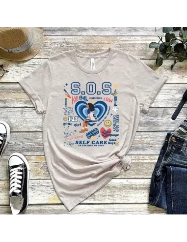 Camiseta Eras Tour para mujeres y niñas, diseño inspirado en Taylor Swift.