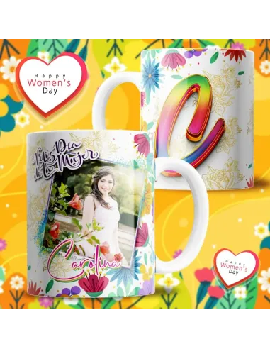 Taza de cerámica de alta calidad, apta para microondas y lavavajillas.