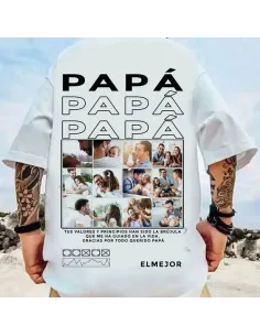Camiseta Papá Style - Personalizada con foto para un estilo único. 2