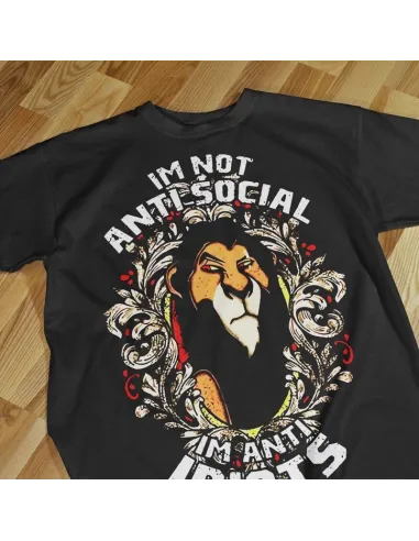 Camiseta Antisocial - Para los que prefieren su propio espacio.