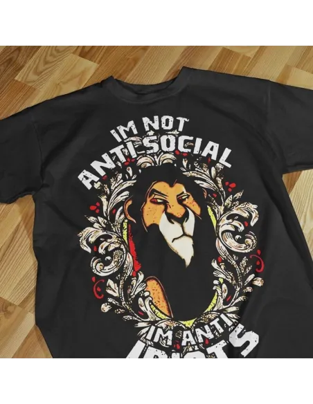Camiseta Antisocial - Para los que prefieren su propio espacio.
