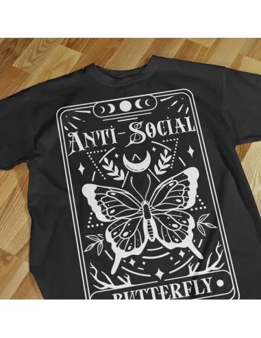 Camiseta Antisocial - Para los que prefieren su propio espacio.
