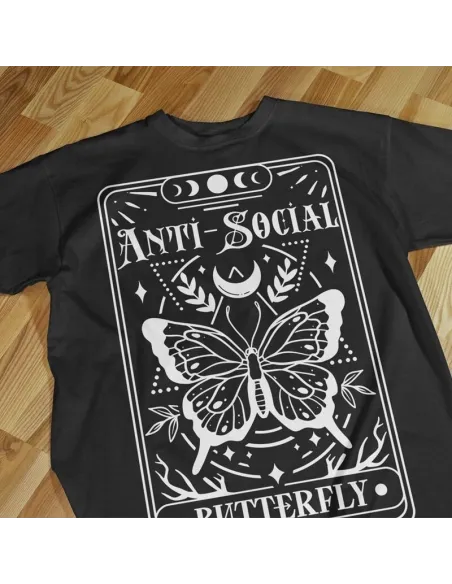Camiseta Antisocial - Para los que prefieren su propio espacio.