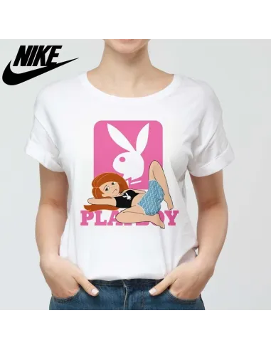 Camiseta Playboy para mujer - Icono de moda urbana.