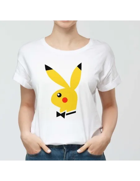 Camiseta Playboy para mujer - Icono de moda urbana.