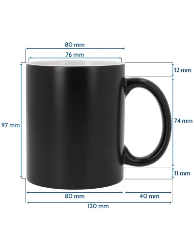 A simple vista parece una taza negra, pero… ¡tiene una sorpresa oculta!